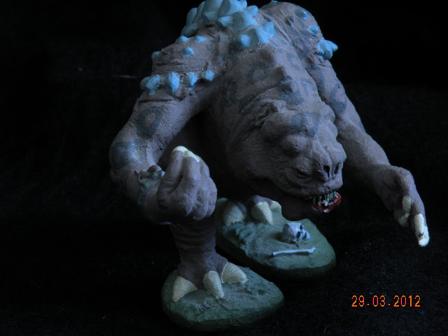 Star Wars Rancor monster model picture  